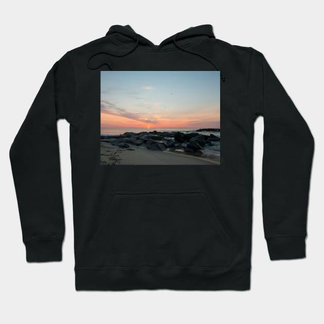 Quiet Asbury Park Sunrise. Hoodie by fparisi753